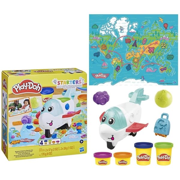 PLAY-DOH Starter Set Airplane Explorer Playset
