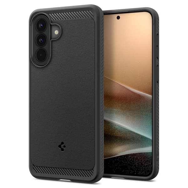 Spigen Mobilcover Til Galaxy A57 5G Rugged Armor - Mat Sort