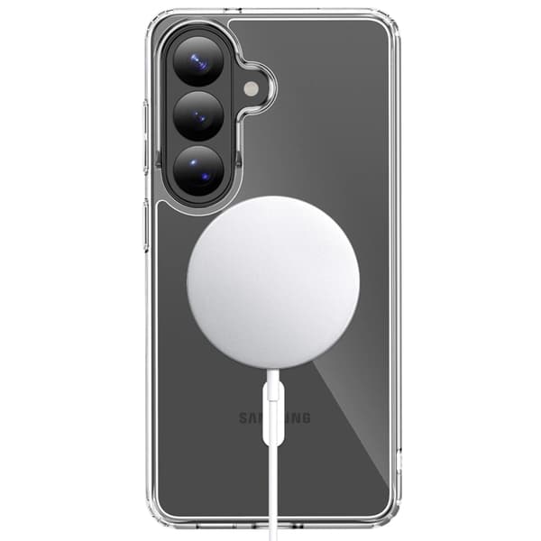 Tech-Protect Mobilskal För Galaxy S26 Plus MagSafe Flexair Hybrid - Clear