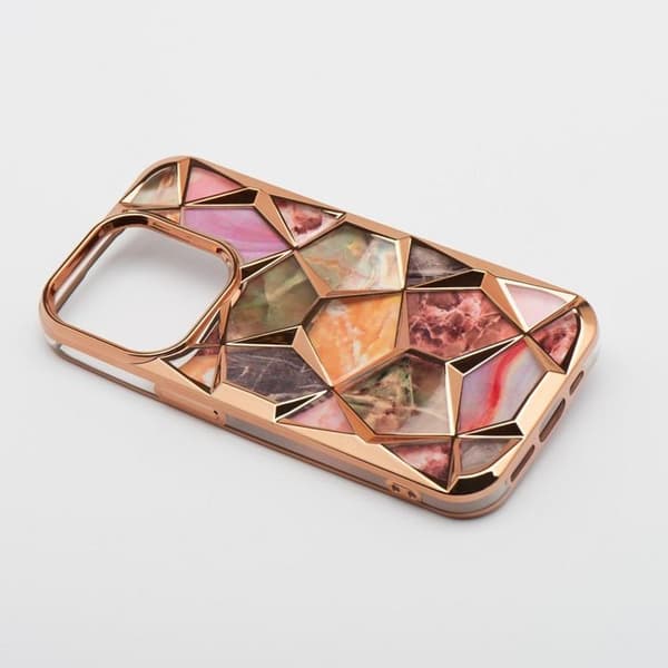 iPhone 16e Twinki -kultainen matkapuhelinkotelo
