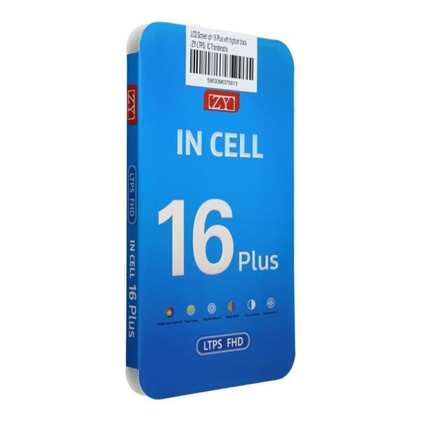 iPhone 16 Plus Skärm med LCD-display ZY-LTPS IC Överförbar