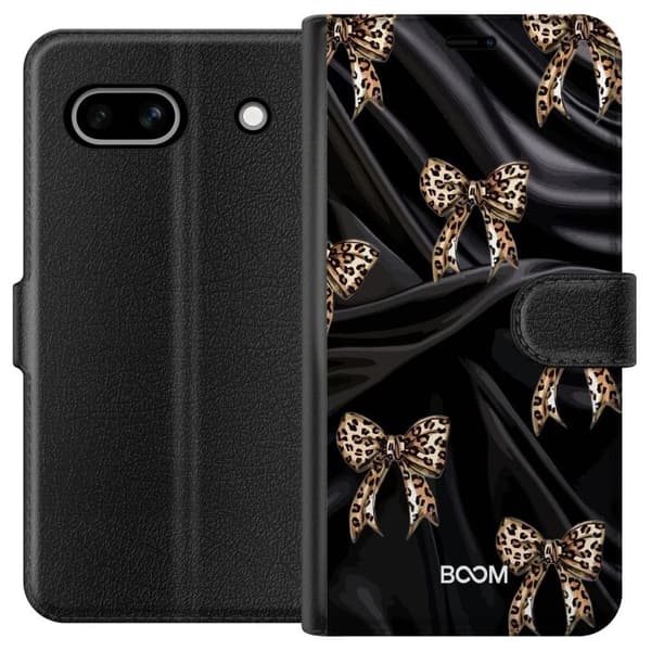 Pung Taske til Google Pixel 7a med Leopard Bow