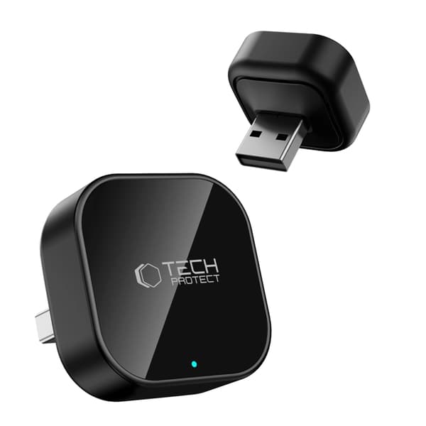 Tech-Protect Auto Adapter USB Bluetooth Ultraboost CA01 - Svart