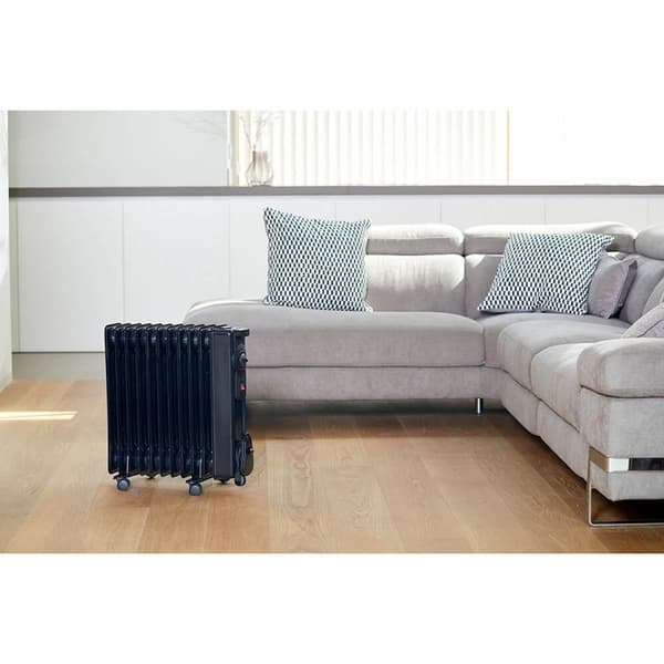 BLACK+DECKER Oliefyldt radiator 2000W Sort