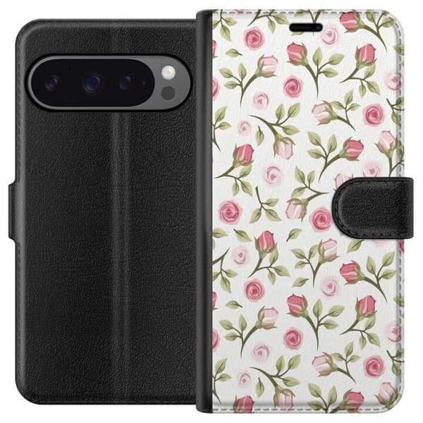 Pung Taske til Google Pixel 9 Pro XL med Blomster