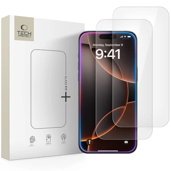Tech-Protect [2-Pack] iPhone 17 Härdat Glas Skärmskydd