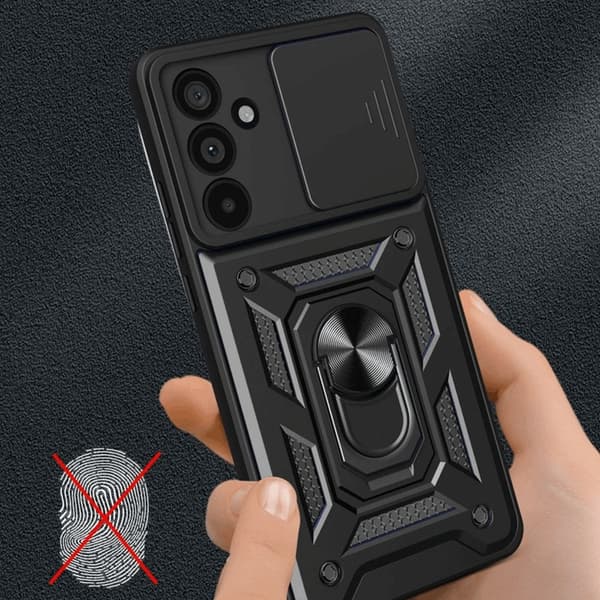 Tech-Protect Mobilskal till Galaxy A56 5G Camshield Pro - Svart