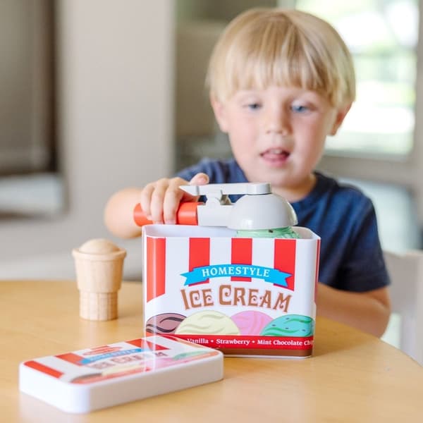 MND Leksak Scoop & Stack Ice Cream Cone Playset