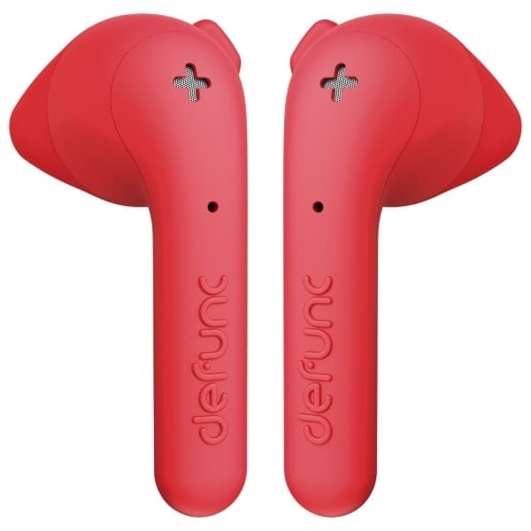 DeFunc In-Ear Trådløse Høretelefoner Bluetooth 5.0 True Basic - Rød