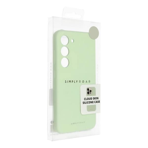 Roar Telefontaske til iPhone 16 Cloud Skin - Lysegrøn
