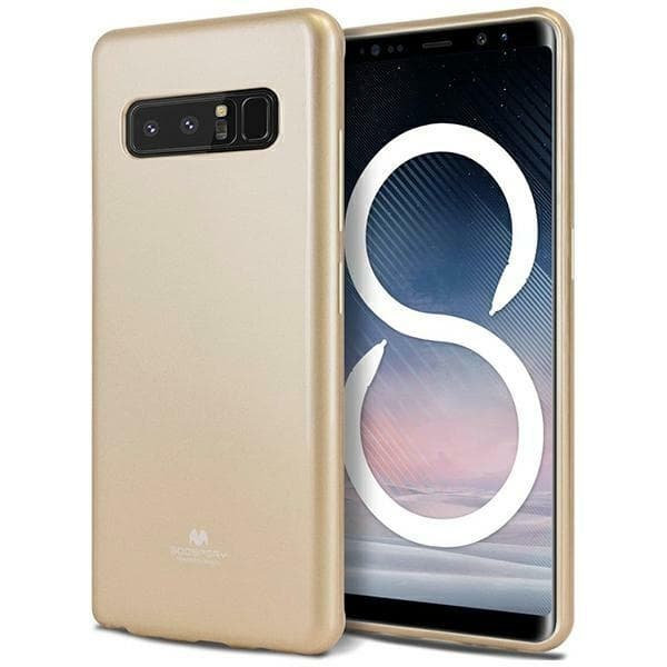 Mercury Telefontaske til iPhone 14 Pro Max Jelly - Guld