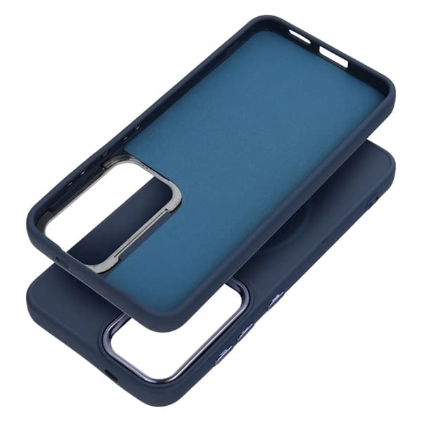 Mobilskal till Galaxy A56 Magsafe Frame - Marinblå