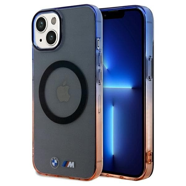 BMW Mobilskal till iPhone 14 Plus/15 Plus MagSafe Gradient Bumper - Grå