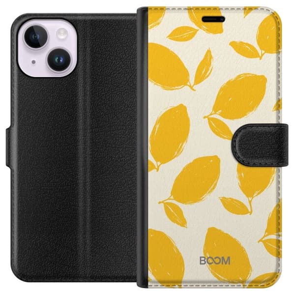 Apple iPhone 15 Pung Taske med Lemon Breeze