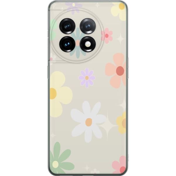 OnePlus 11 Taske med Fejende Blomster