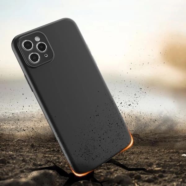 Mobilskal till iPhone 17 Pro Max Soft - Svart