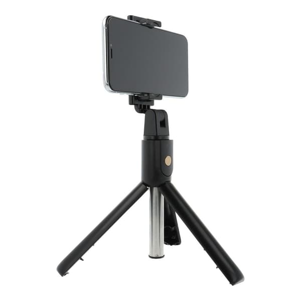 Combo Bluetooth Selfiestick med Stativ - Svart
