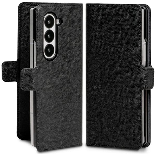 Mercury Plånboksfodral För Galaxy Z Fold 8 Ultra Premium Basic Diary - Svart