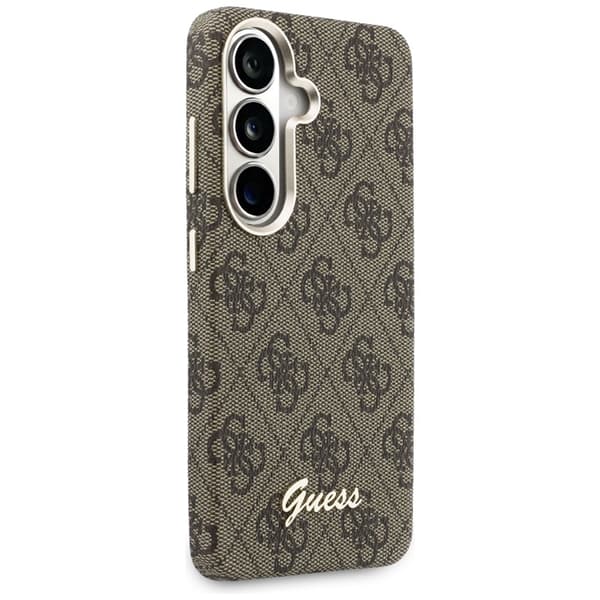 Guess Mobilskal För Galaxy S26 MagSafe 4G Script - Brun
