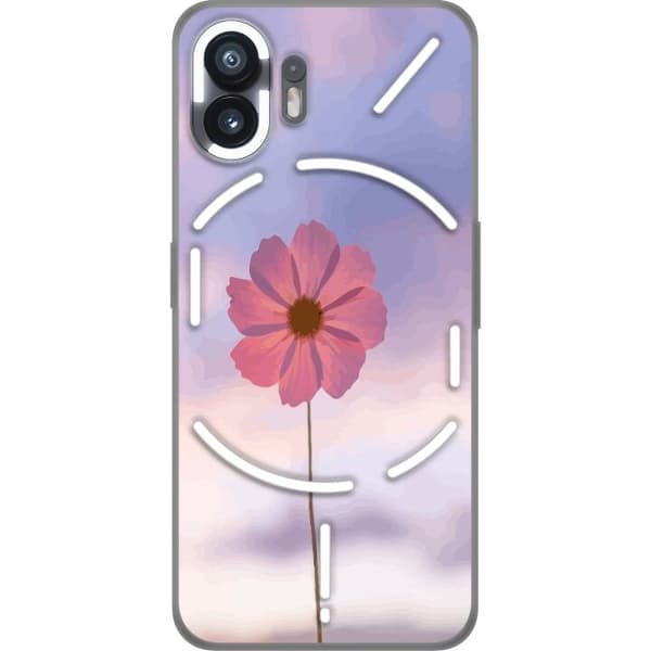 Mobilskal till Nothing Phone (2) med Rosa blomma