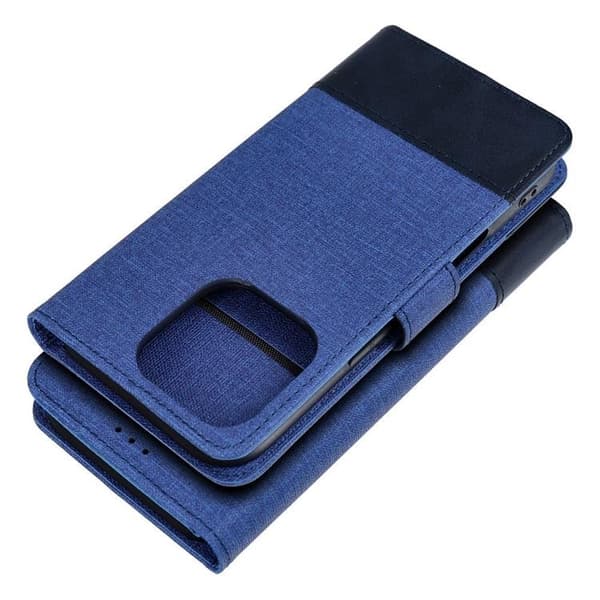 iPhone 17 Pro Plånboksfodral Gomma - Blå
