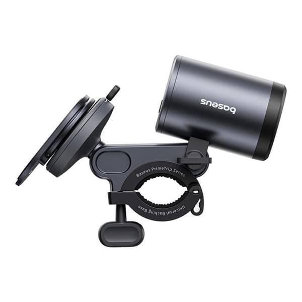 Baseus Universal IP68 LED-puhelinpidike 2-in-1-lampulla 3000mAh PrimeTrip - Harmaa