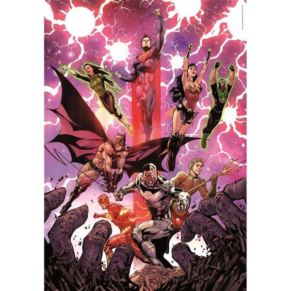 CLEMENTONI Pussel 1000 Pcs CB High Quality Collection DC Comics (2)