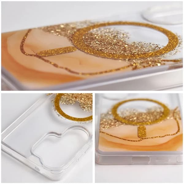 Mobilskal För Galaxy S26 Magsafe - Guld