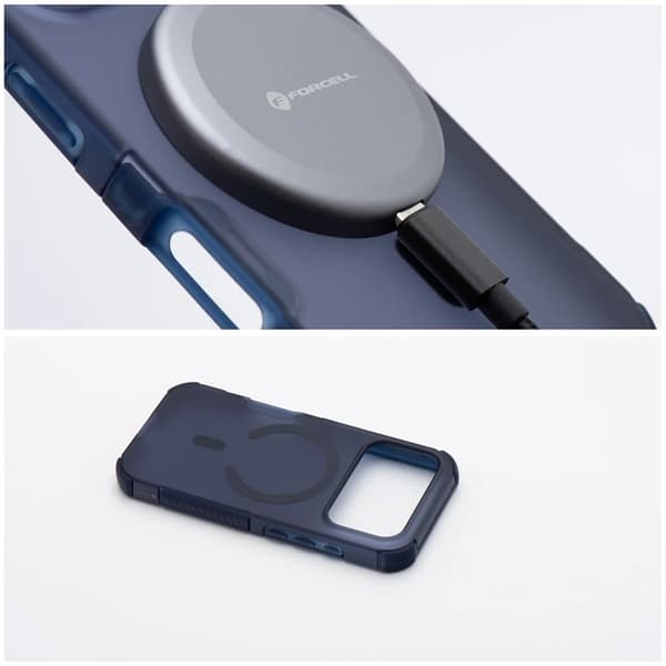 Forcell Mobilskal Magsafe För iPhone 16 BumperX - Marinblå