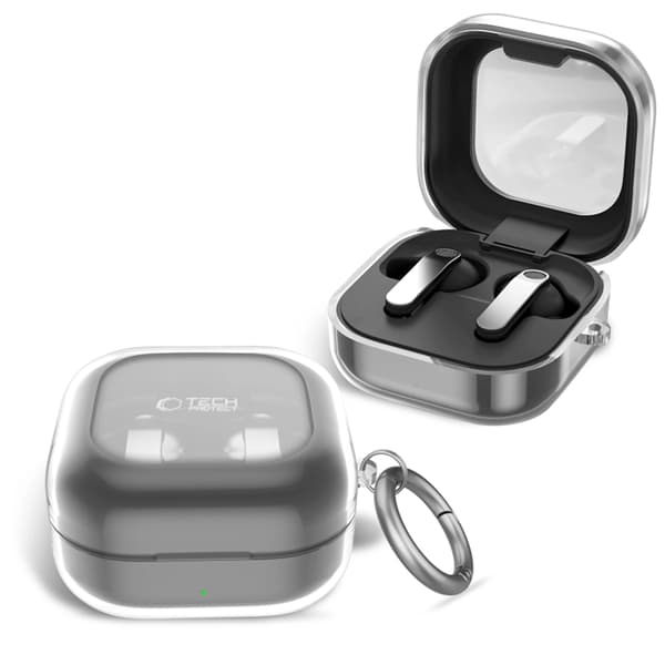 Tech-Protect Skal För Galaxy Buds 4/4 Pro Flexair - Clear
