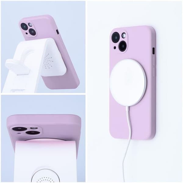 Mobilskal till iPhone 16 Plus MagSafe Silikon - Rosa
