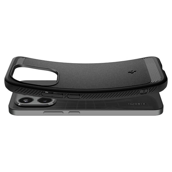 Spigen telefontaske til Xiaomi 15T Rugged Armor - Sort