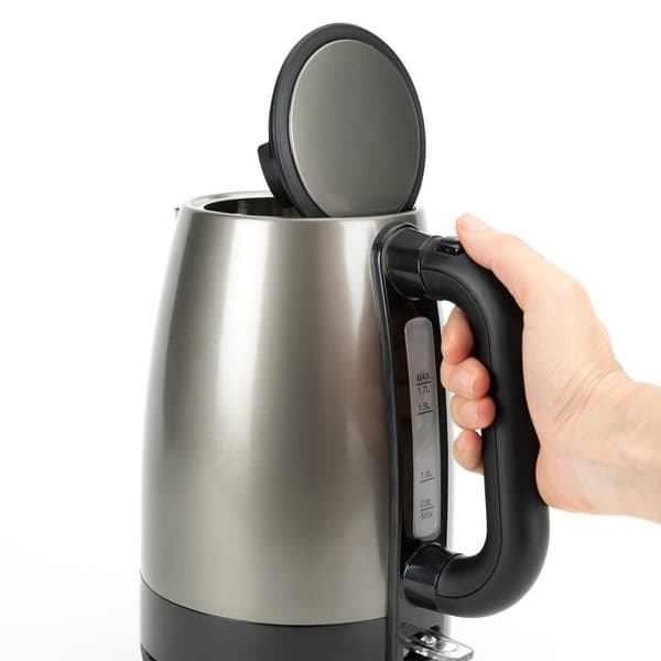 BLACK+DECK Elkedel 2200W 1.7L Børstet rustfrit stål