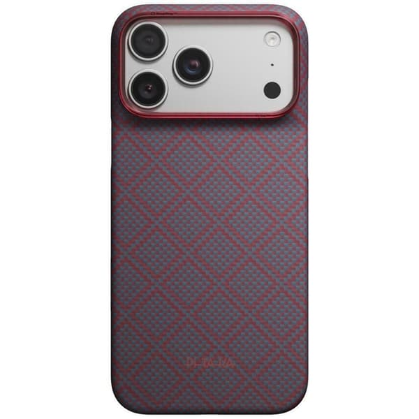 PITAKA-puhelinkotelo iPhone 18 Pro/17 Pro Magsafe Edge Argyle