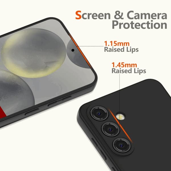 Tech-Protect telefontaske til Galaxy A56 5G Ikon - Sort