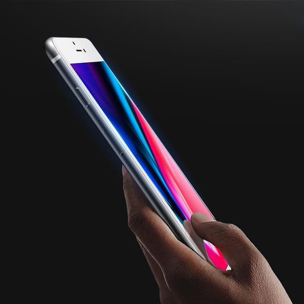 [10-PACK] Skärmskydd Härdat Glas För iPhone 8 Plus/7 Plus - Vit