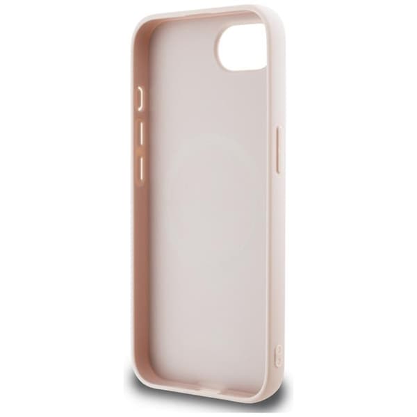 Guess Mobilskal till iPhone 16e MagSafe 4G Script Logo - Rosa