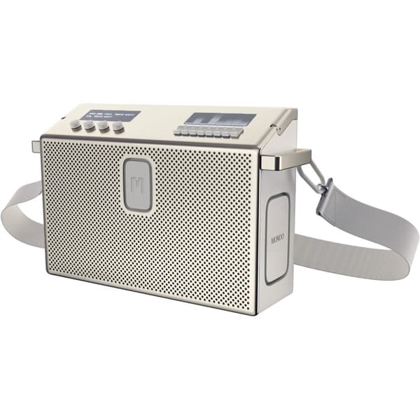 Mondo BT-kaiutin Large Silver/Greige
