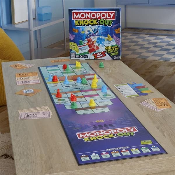HASBRO Brädspel Monopoly Knockout (NO)