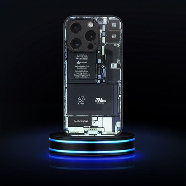 Telefontaske til iPhone XS Tech Mønster 1