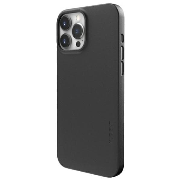 Nudient-telefontaske til iPhone 13 Pro Max MagSafe MagSafe Thin V3 - Sort