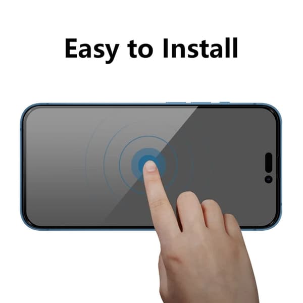 [10-Pack Bulk] iPhone 8 Plus/7 Plus Härdat Glas Skärmskydd Privacy