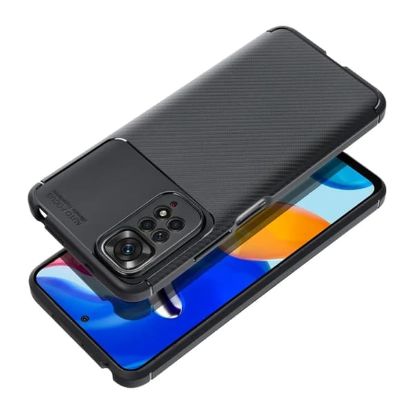 Telefontaske til Xiaomi Redmi Note 14 Pro Plus Carbon Premium - Sort