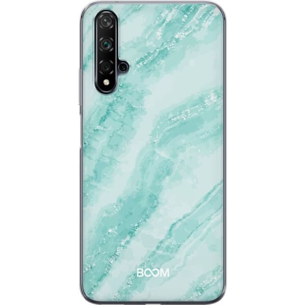 Telefontaske til Huawei nova 5T med Mint Marmor
