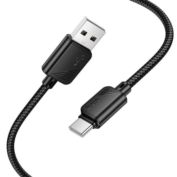 HOCO USB-A till USB-C Kabel 3A 1m X113 - Svart