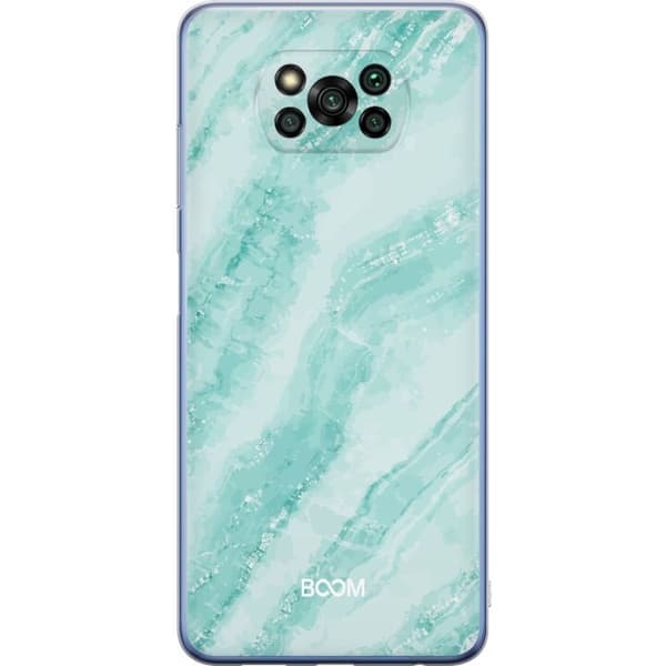 Mobilcover til Xiaomi Poco X3 Pro med Mint Marble