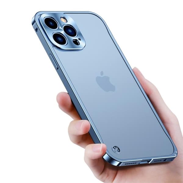 iPhone 14 Pro Max Skal Metall Slim - Lila