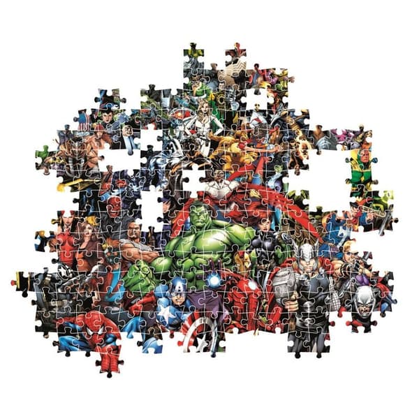 CLEMENTONI Pussel 1000 Pcs Impossible CB Marvel Avengers