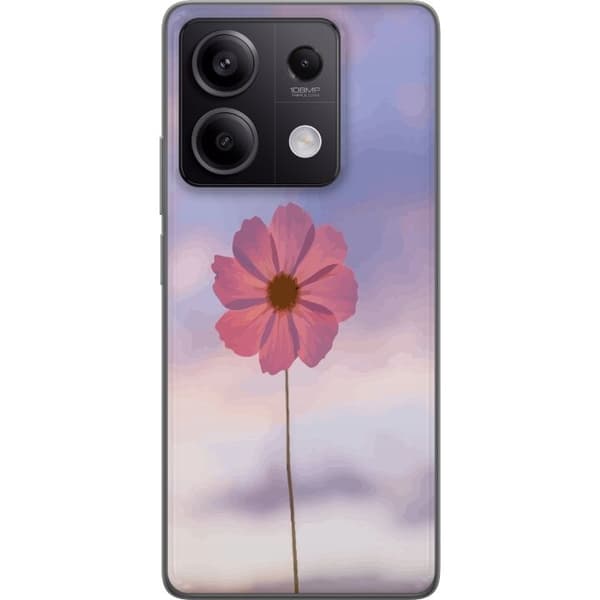 Mobilskal till Xiaomi Redmi Note 13 Pro med Rosa blomma