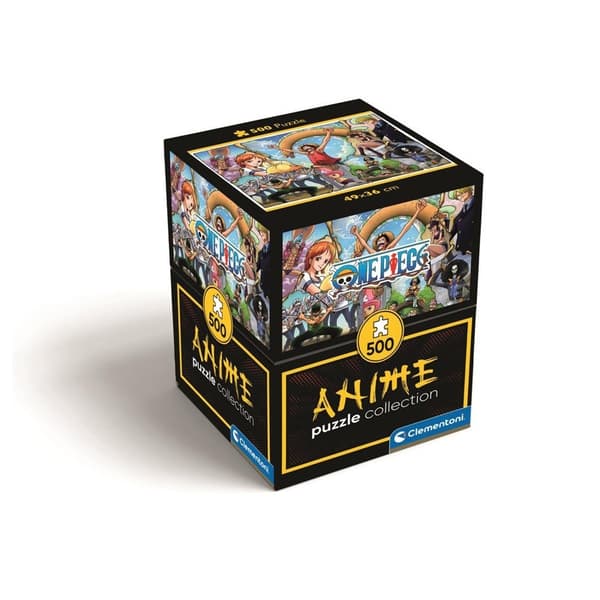 CLEMENTONI Palapeli 500 Palaa Anime Cube One Piece